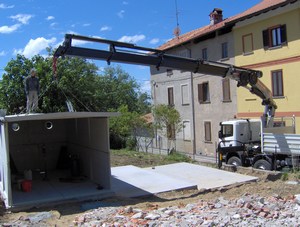 trasporto montaggio box recinzioni cemento